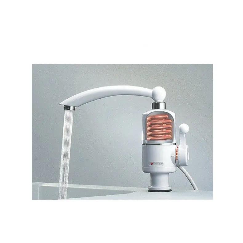 Robinet electric pentru incalzit apa, instalare usoara, alb - eSeller.ro - Inovăm pentru confortul tău