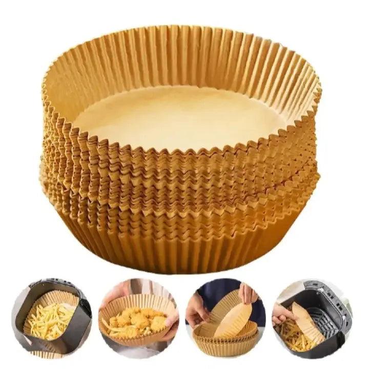 Set 200 hartii de copt pentru friteuza 16 cm - eSeller.ro - Inovăm pentru confortul tău