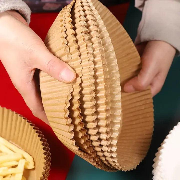Set 200 hartii de copt pentru friteuza 16 cm - eSeller.ro - Inovăm pentru confortul tău