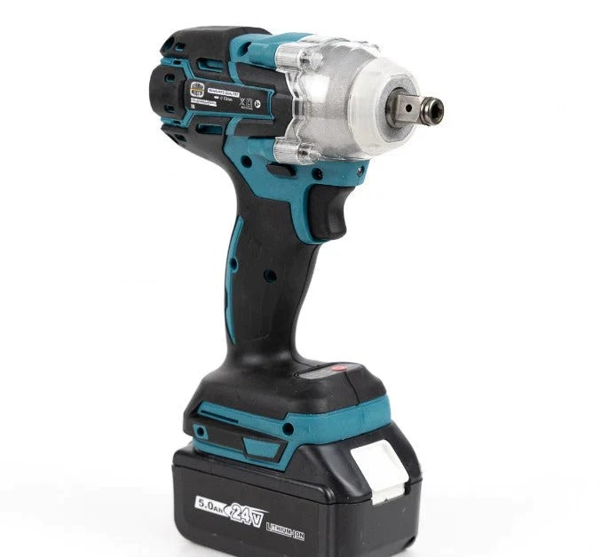 Pistol electric de Impact- Masina de Insurubat DEMAHO, 550Nm, 43 de Accesorii, 2 Acumulatori 98VF si Valiza
