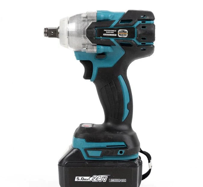Pistol electric de Impact- Masina de Insurubat DEMAHO, 550Nm, 43 de Accesorii, 2 Acumulatori 98VF si Valiza