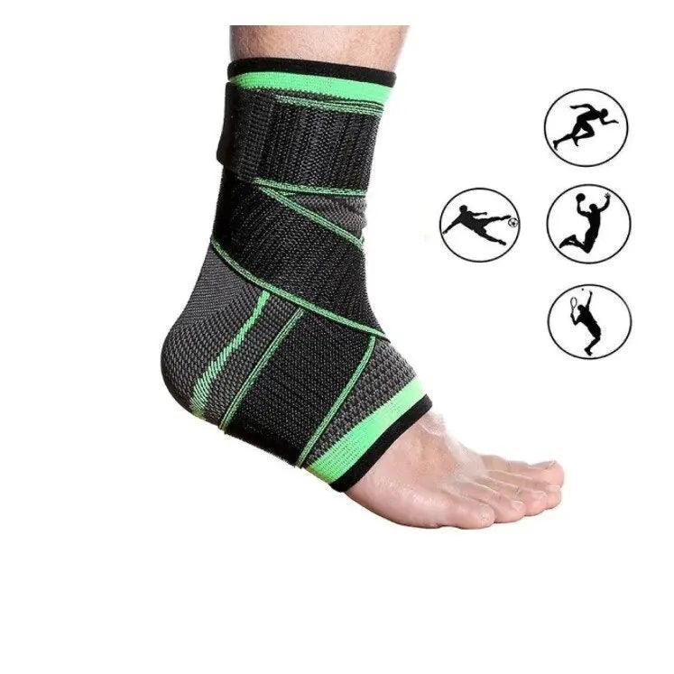 Oferta Speciala: 1 + 1 Gratis - Glezniera de Incredere - Nailon/Spandex/Latex - Stil Verde/Negru - eSeller.ro - Inovăm pentru confortul tău