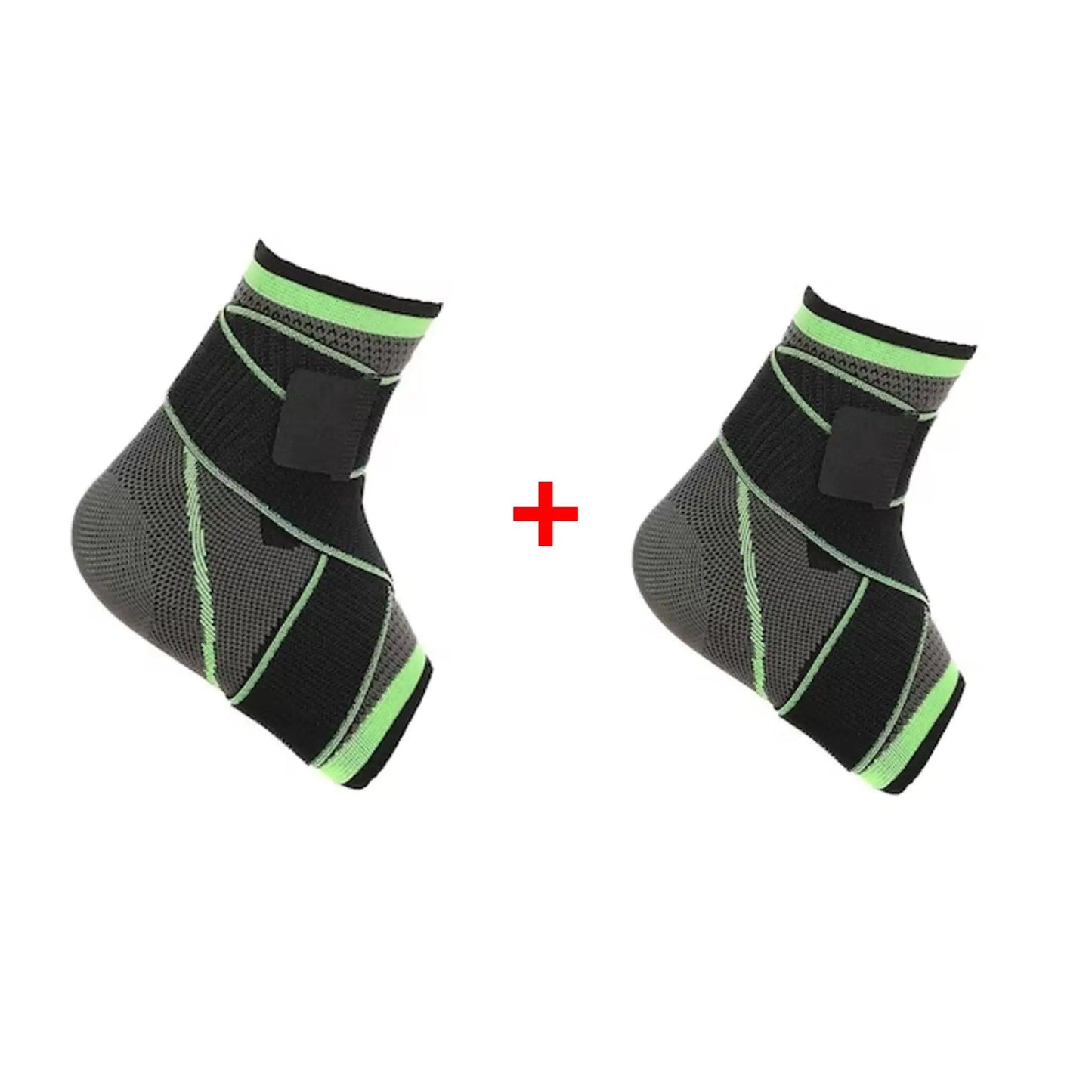 Oferta Speciala: 1 + 1 Gratis - Glezniera de Incredere - Nailon/Spandex/Latex - Stil Verde/Negru - eSeller.ro - Inovăm pentru confortul tău
