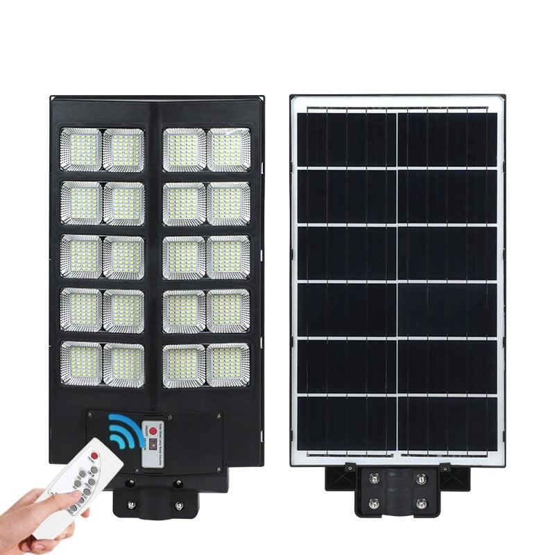 Lampa Solara Dubla, Jortan, cu LED-uri de Ultima Generatie - 1000W/800W/600W - Telecomanda + Picior Metalic Incluse - eSeller.ro - Inovăm pentru confortul tău