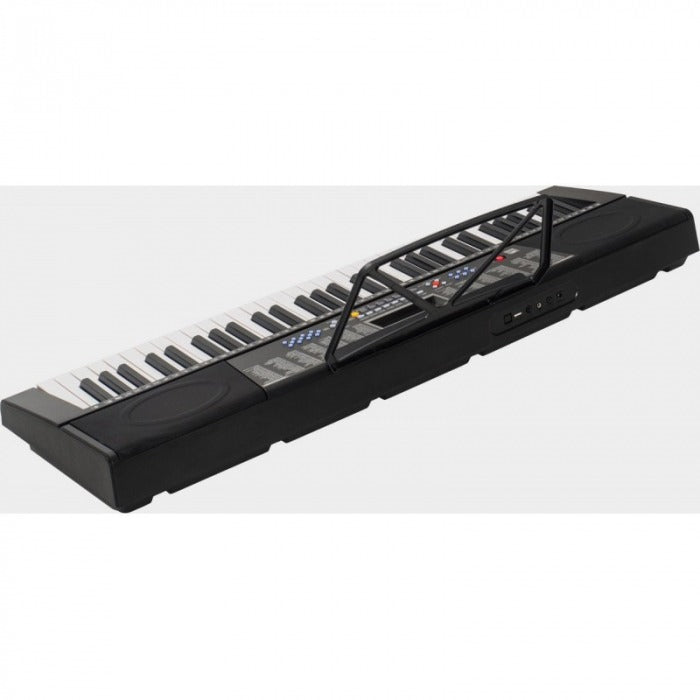 Orga electronica MK-2108 61 clape, 255 ritmuri, 255 timbre, 50 melodii demonstrative, 5 octave, clape luminate led, functii invatare 3 lectii, functii inregistrare si redare, usb, mp3, afisaj lcd, suport part