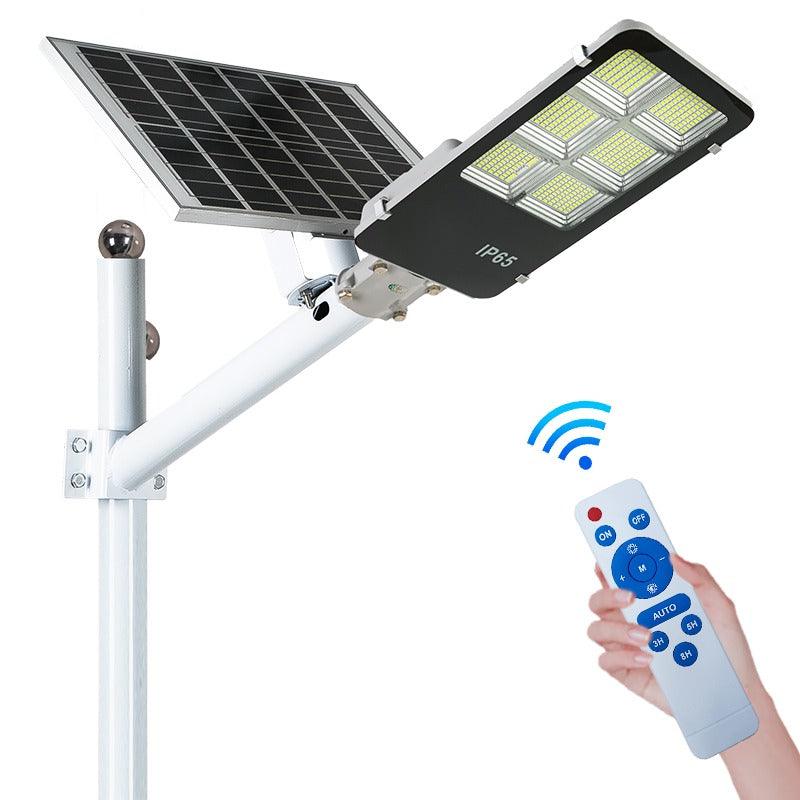 Lampa cu Incarcare Solara 400W/300W/200W/100W, Telecomanda, Suport Metalic - eSeller.ro - Inovăm pentru confortul tău