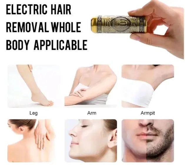 Trimmer Facial HW-T8 SIKS, Putere 3W, Reincarcabil, Perie Curatare Inclusa, Auriu - eSeller.ro - Inovăm pentru confortul tău