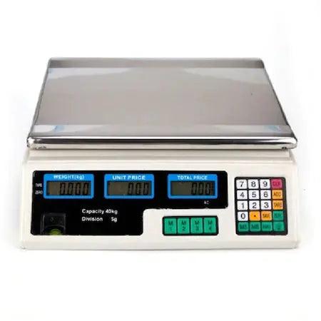 Cantar Electronic 40 kg, acumulator inclus, incarcare rapida, digital, functii multiple, afisaj dublu, autonomie mare - eSeller.ro - Inovăm pentru confortul tău