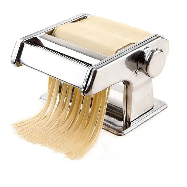 Masina de facut paste sau taitei de casa, cu reglaj grosime 0.1 - 0.65 cm, 9 pozitii, inox - eSeller.ro - Inovăm pentru confortul tău