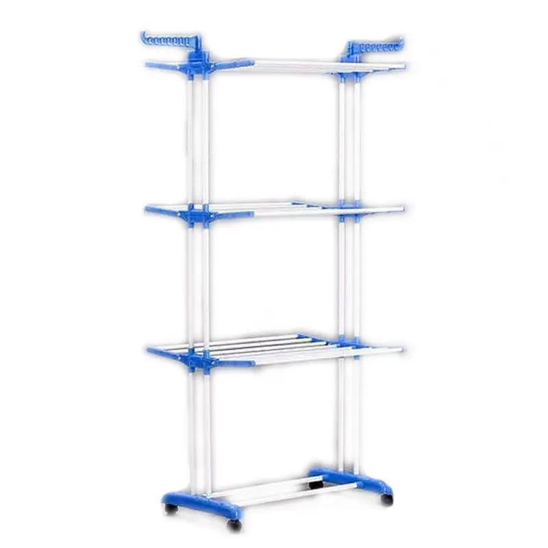 Uscator vertical, mobil si pliabil pentru rufe cu suport umerase, inaltime 173cm , 3 etaje - eSeller.ro - Inovăm pentru confortul tău