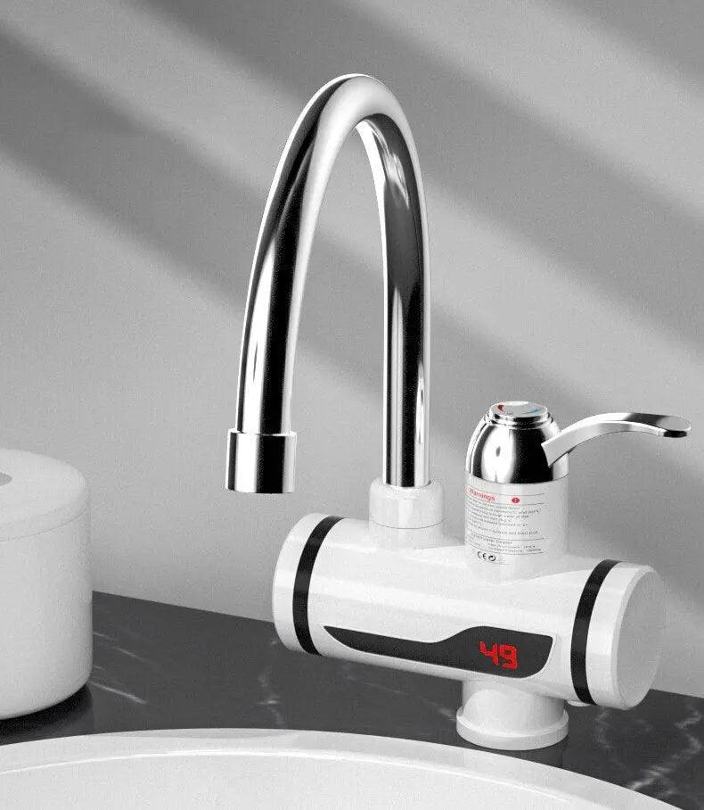 Robinet electric pentru apa calda instant, cu afisaj LCD - eSeller.ro - Inovăm pentru confortul tău