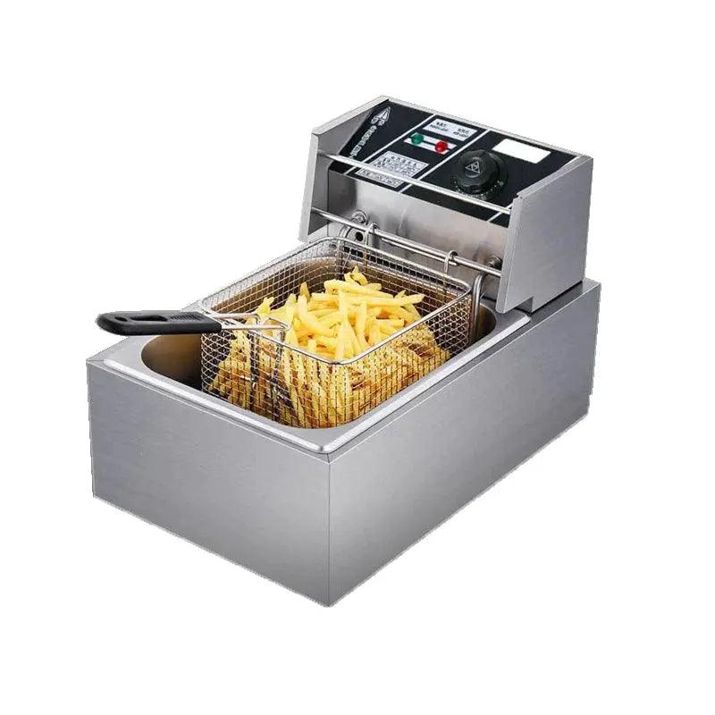 Friteoza Electrica Capacitate 2,5 litri din Inox Putere 1500W pentru uz Profesional sau Personal - eSeller.ro - Inovăm pentru confortul tău