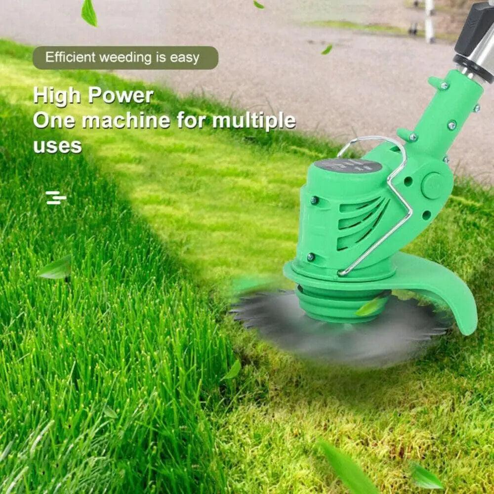 Motocoasa electrica 48V, 4000 mAh, 18000 RPM, 2 acumulatori - eSeller.ro - Inovăm pentru confortul tău