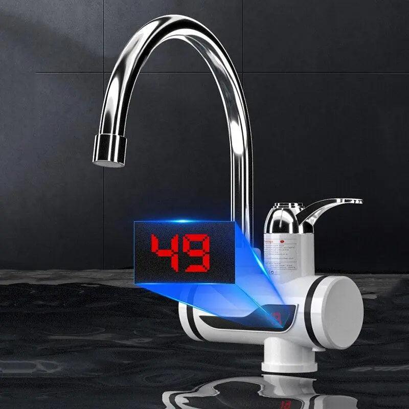 Robinet electric pentru apa calda instant, cu afisaj LCD - eSeller.ro - Inovăm pentru confortul tău