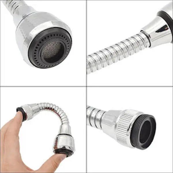 Prelungitor flexibil universal pentru robinet Turbo Flex - eSeller.ro - Inovăm pentru confortul tău
