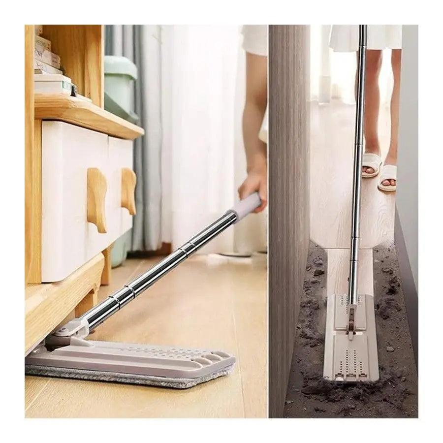 Mop profesional cu doua cuve de spalare si uscare + 2 rezerve cadou - eSeller.ro - Inovăm pentru confortul tău