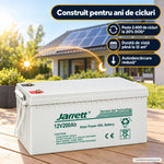 Acumulator Solar Gel Jarrett 12 V 200 Ah
