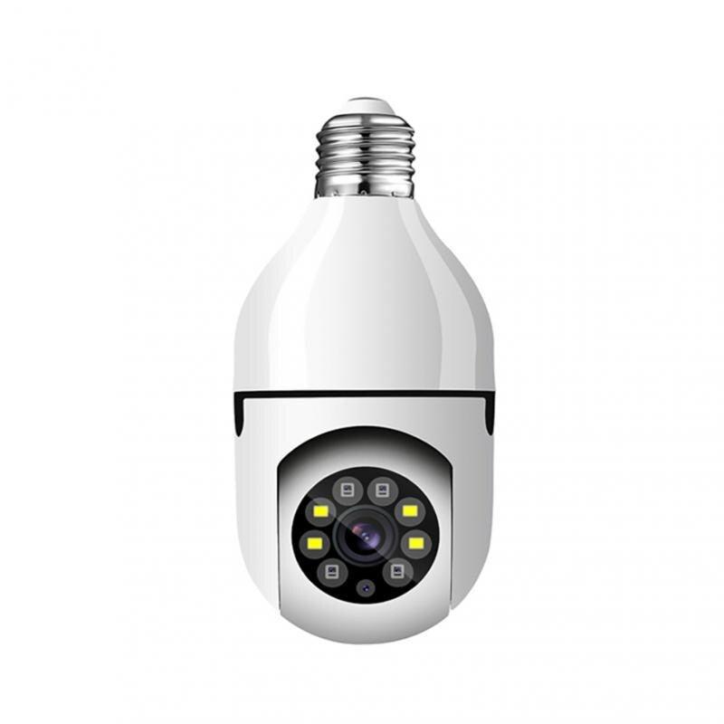 Camera IP HD Smart-Bulb, cu Senzor PIR 90 De grade, Slot Card SD, Rotație 355°, Viziune Nocturna, Aplicatie Mobila - eSeller.ro - Inovăm pentru confortul tău