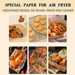 Set 200 hartii de copt pentru friteuza 16 cm - eSeller.ro - Inovăm pentru confortul tău