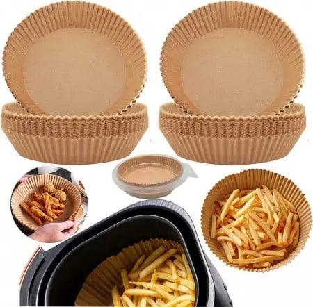 Tigaie Migas Air Fry, Fara Ulei, din ceramica + Set 50 hartii de copt 16 cm - eSeller.ro - Inovăm pentru confortul tău