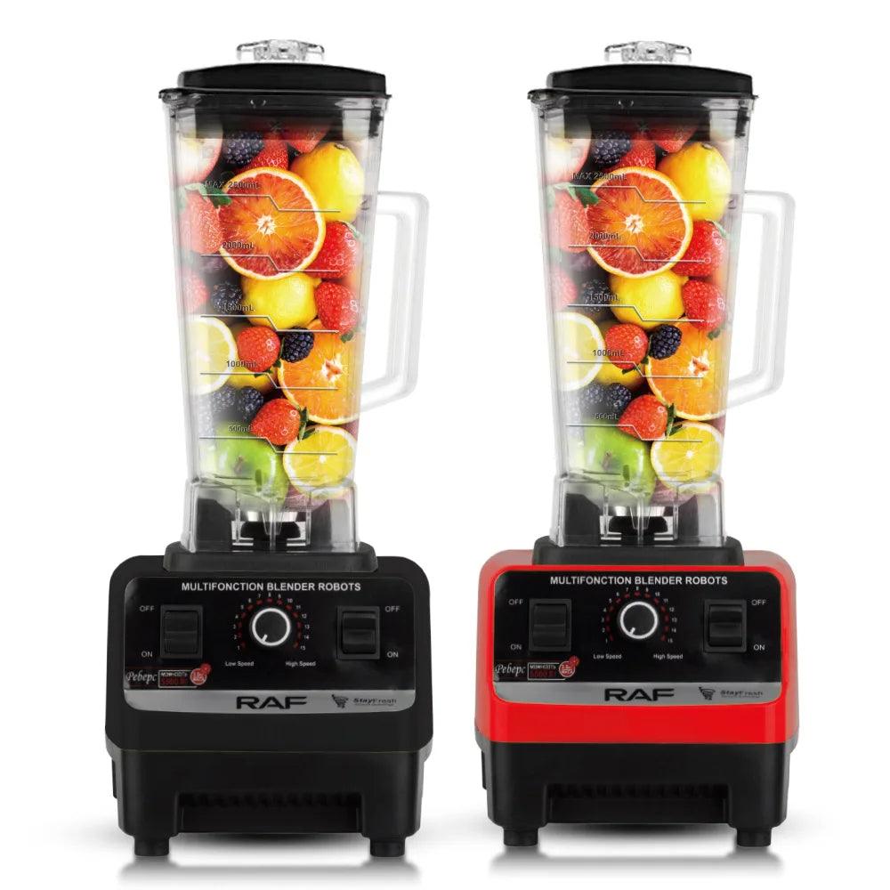 Blender RAF 2in1, 2400W, Capacitate 2.5L, 15 viteze, 32.000 rpm + Rasnita de cafea, Garantie 3 ani - eSeller.ro - Inovăm pentru confortul tău