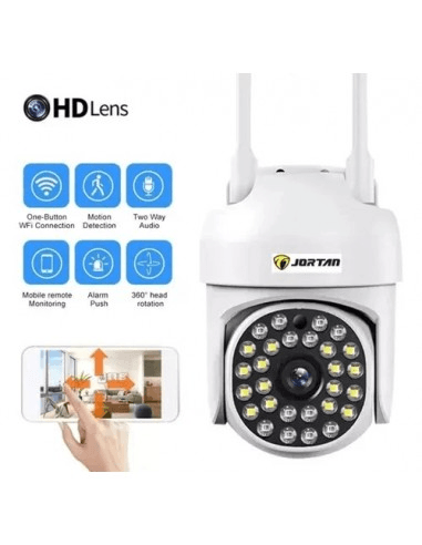 Camera de supraveghere Wifi - Jortan, JT-8161QJ vizualizare live pe telefon, Viziune Nocturna, Alerta Human ID - eSeller.ro - Inovăm pentru confortul tău