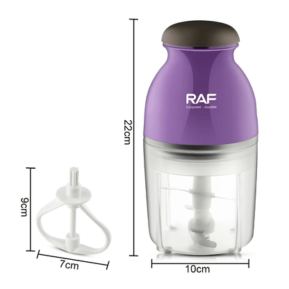 Tocator si Macinator Electric de Alimente RAF 332 2in1, Capacitate 1L - eSeller.ro - Inovăm pentru confortul tău