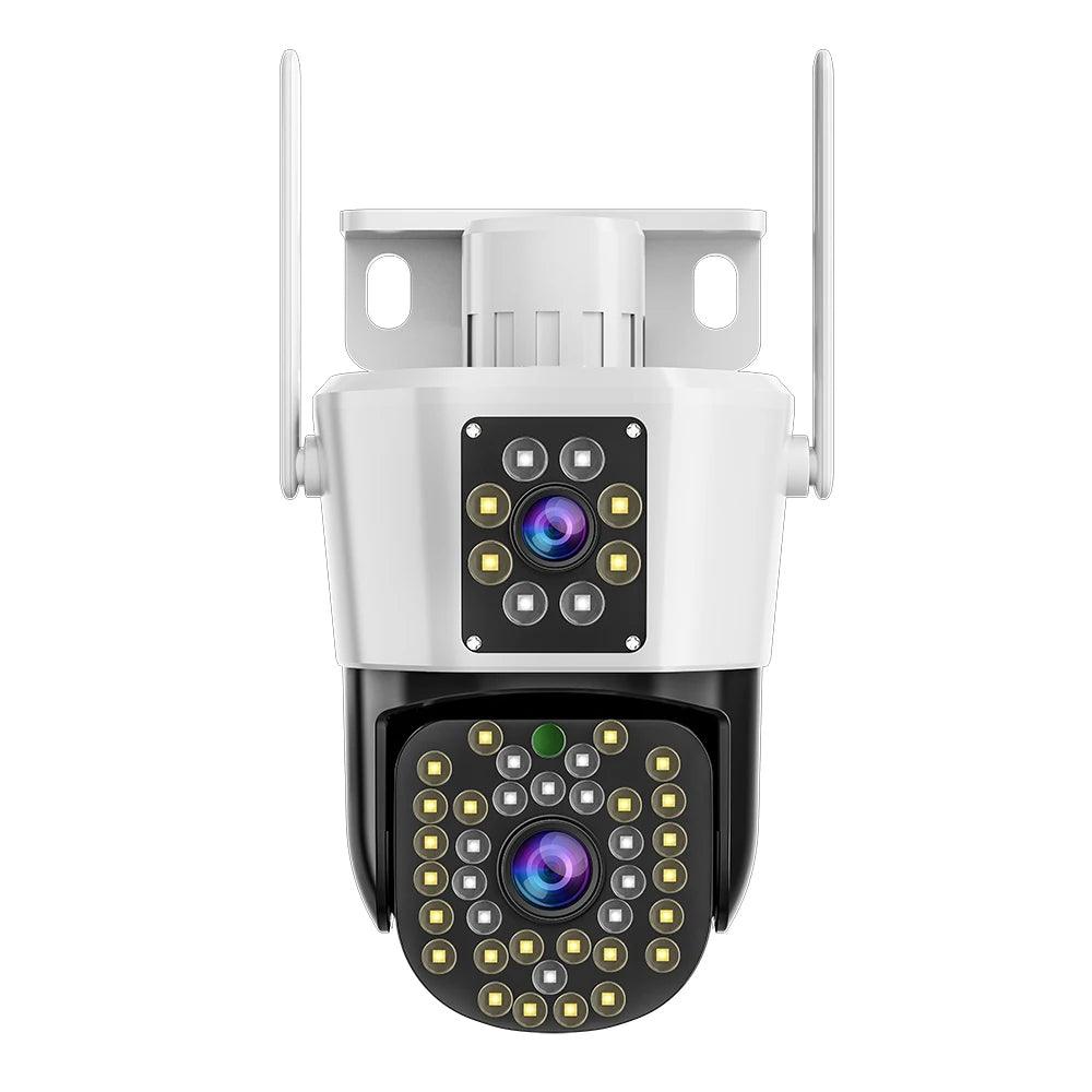 Camera Duala WiFi Jortan - 6MP, Full HD 4K, LAN/WiFi cu Alarma, Detectare Umana, Recunoastere Faciala - eSeller.ro - Inovăm pentru confortul tău