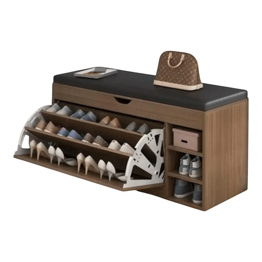 Dulap pentru pantofi tip bancheta Maro, 80 x 30 x 51 cm