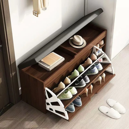 Dulap pentru pantofi tip bancheta Maro, 80 x 30 x 51 cm