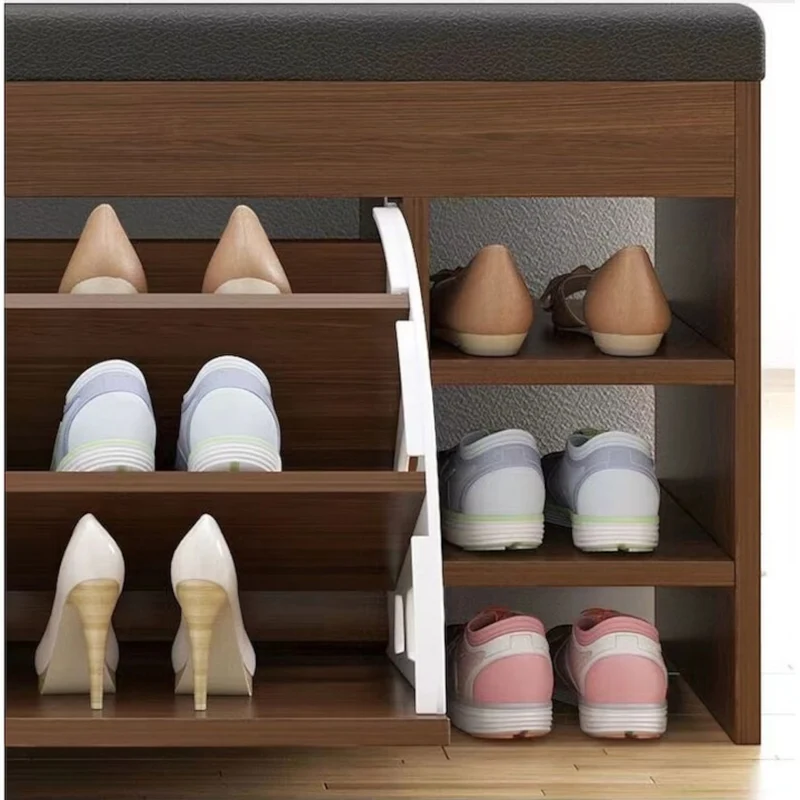Dulap pentru pantofi tip bancheta Maro, 80 x 30 x 51 cm