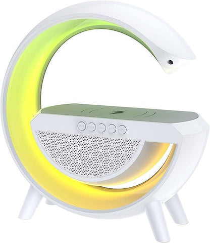 Lampa de Ambianta Wireless - Redare Audio Bluetooth, Radio FM si Iluminare RGB - eSeller.ro - Inovăm pentru confortul tău