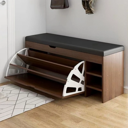 Dulap pentru pantofi tip bancheta Maro, 80 x 30 x 51 cm