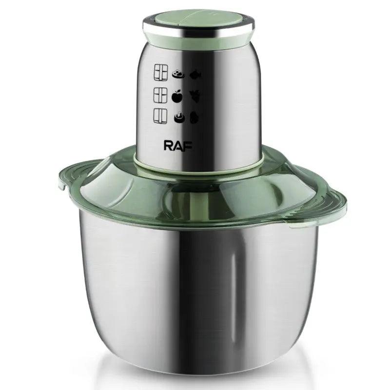 Tocator electric de procesare a alimentelor din oțel inoxidabil, 1000 W, cu capacitate de 5 Litrii, mașină de tocat carne, umplutură de carne, pastă de usturoi de legume - eSeller.ro - Inovăm pentru confortul tău