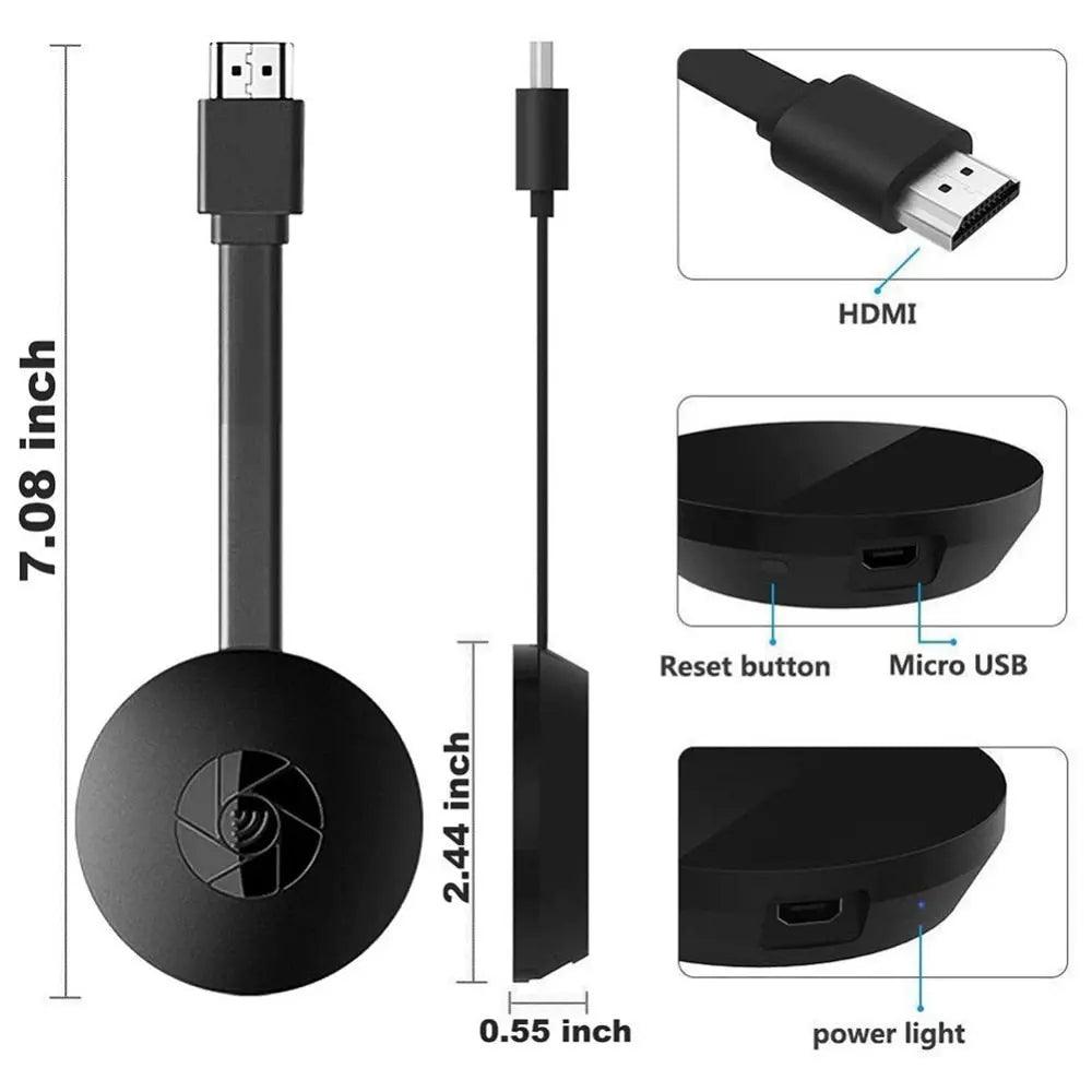 Chrome-Cast Media Player HDMI , transmisie dispozitiv mobil, TV Andoid, IOS, Windows in HDMI prin wifi - eSeller.ro - Inovăm pentru confortul tău