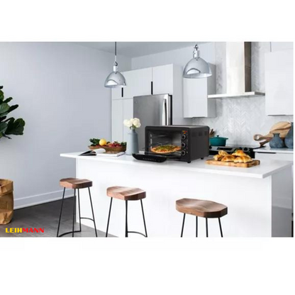 Cuptor Electric de Bucatarie 2600W – Leihmann 48L, Tava de Copt, Gratar si Functie de Rotisor