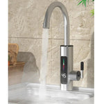 Robinet electric instant din inox, cu display si rotire 360 grade, 3000W - eSeller.ro - Inovăm pentru confortul tău