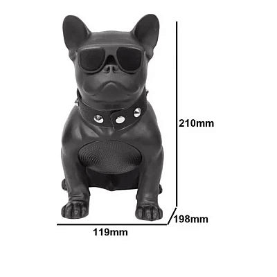 Boxa Portabila Bulldog NEGRU Cu Bluetooth CH M11M Cititor USB Card Radio si microfon - eSeller.ro - Inovăm pentru confortul tău