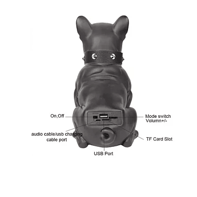 Boxa Portabila Bulldog NEGRU Cu Bluetooth CH M11M Cititor USB Card Radio si microfon - eSeller.ro - Inovăm pentru confortul tău