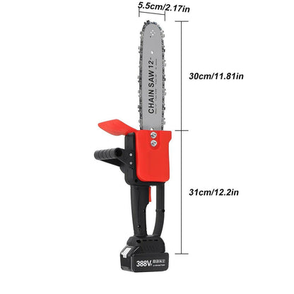 Drujba Electrica - Motofierastrau, 1200W cu Lamela, 12 inch cu 2 Acumulatori 48V, 4200 rpm - eSeller.ro - Inovăm pentru confortul tău