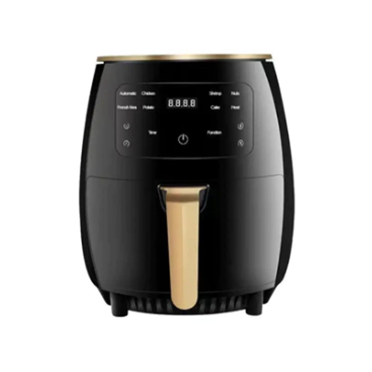 Friteuza cu aer cald AirFryer Leihmann 2400W, capacitate 6L si afisaj digital, LCD Touch control + Carte de retete cadou - eSeller.ro - Inovăm pentru confortul tău