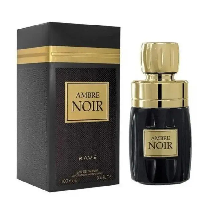 Parfum arabesc Ambre Noir, RAVE, apa de parfum 100 ml, unisex