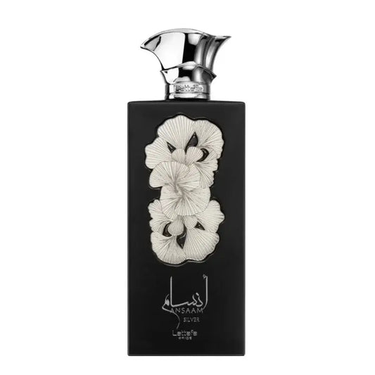 Parfum Ansaam Silver, colectia Lattafa Pride, apa de parfum 100 ml, unisex - inspirat din Azzaro by The Most Wanted