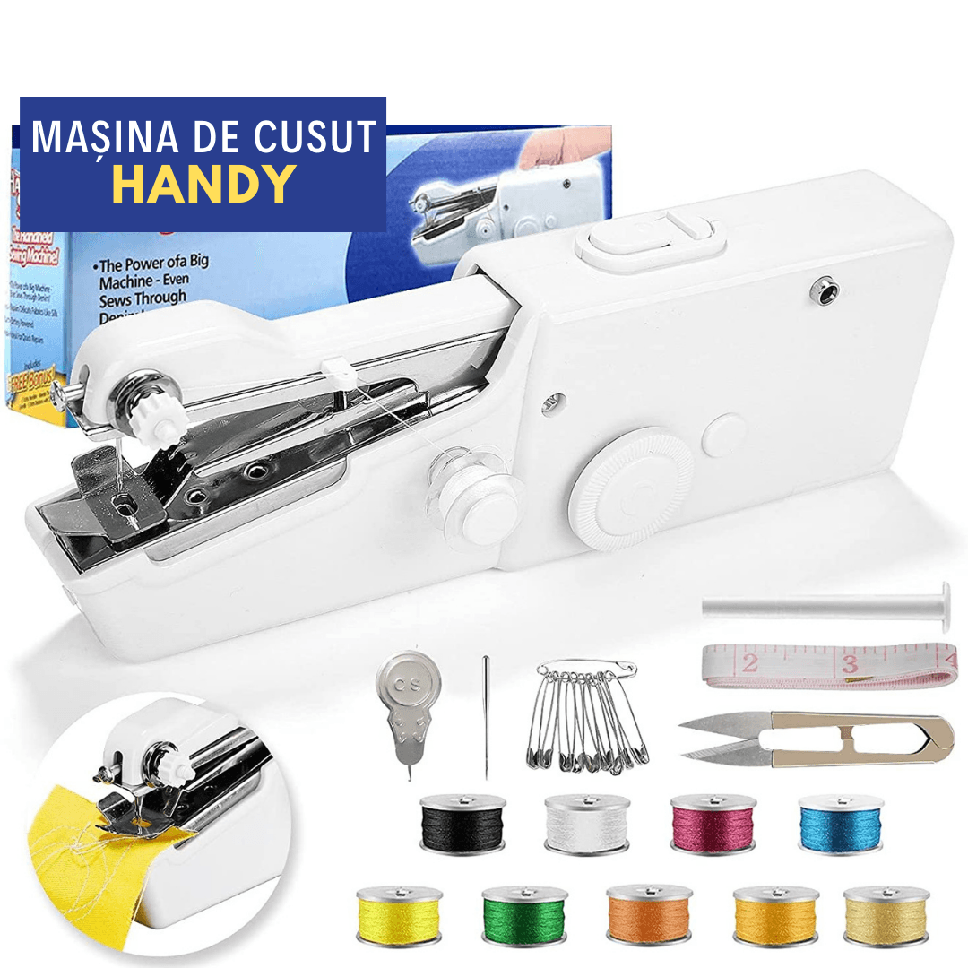 Masina de Cusut portabila - Handy Stitch, pentru Reparatii rapide - eSeller.ro - Inovăm pentru confortul tău