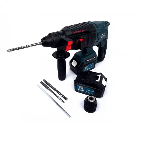 CIOCAN ROTOPERCUTOR German Meister CU 2 ACUMULATORI 36V -6 AH - BRUSHLESS TECHNOLOGY - eSeller.ro - Inovăm pentru confortul tău