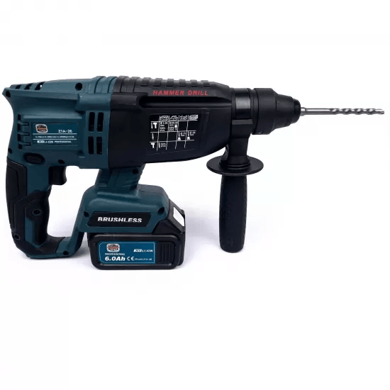 CIOCAN ROTOPERCUTOR German Meister CU 2 ACUMULATORI 36V -6 AH - BRUSHLESS TECHNOLOGY - eSeller.ro - Inovăm pentru confortul tău