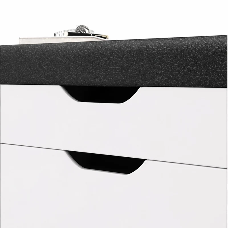 Dulap pentru pantofi tip bancheta Alb, 80 x 30 x 51 cm