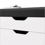 Dulap pentru pantofi tip bancheta Alb, 80 x 30 x 51 cm
