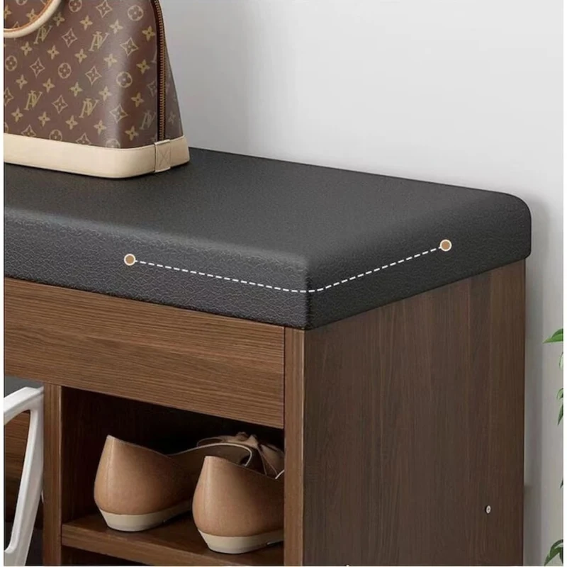 Dulap pentru pantofi tip bancheta Maro, 6 rafturi, 100x34x50 cm