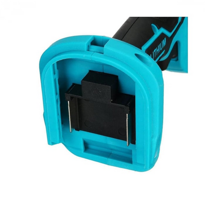 Fierastrau electric tip sabie DEMAHO®, cu 2 acumulatori 48V 5000 mAh, 4 panze, valiza de transport, Albastru